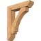 Ekena Millwork Imperial Slat Smooth Bracket w/ Offset Brace, Western Red Cedar, 7 1/2"W x 32"D x 38"H BKT0806X32X38IMP06SWR - alternate 1